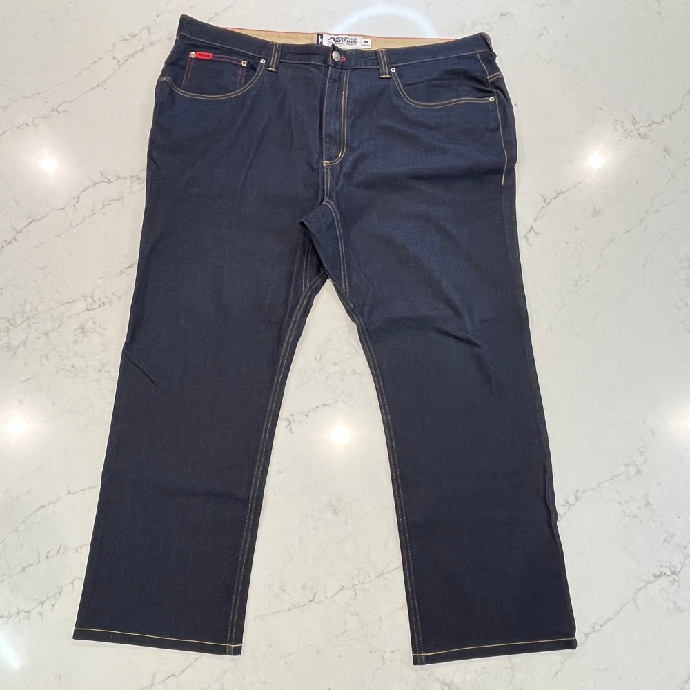 Mountain Khakis 307 Jeans Classic Fit Mens 44x28 Dark Wash Cotton Outdoor Denim